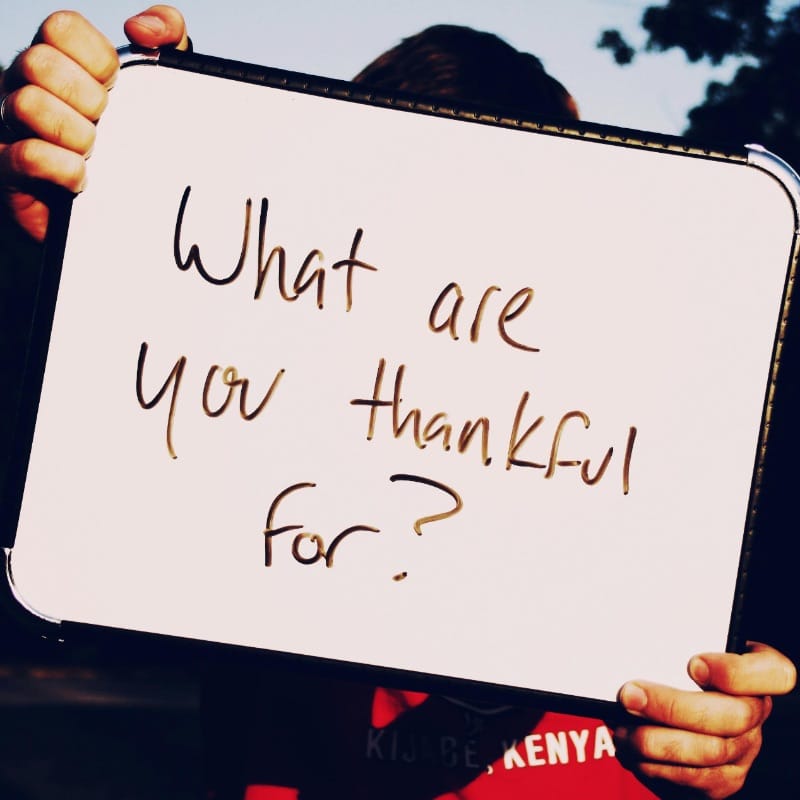 what are you grateful for